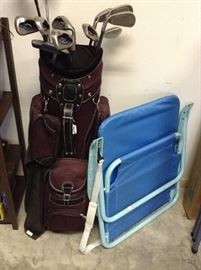 Wonderful set of ladies golf clubs.  Callaway.