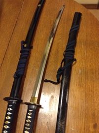 Damascus Katana Swords