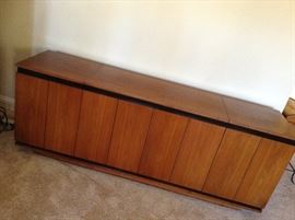 Beautiful Barzilay Credenze with all doors closed.