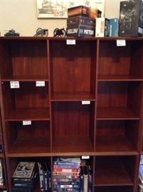 The top middle cabinet empty shows how beautiful this cabinet is.