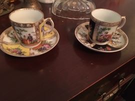 Dresden stamped porcelain