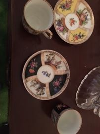 Dresden stamped porcelain