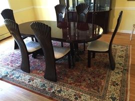 Dining Room Table and China