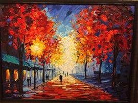 Slava Ilyayev - Original Painting on Canvas - 29.5" x 40" Canvas Size