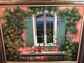 Original Painting - 45" x 56" with Frame