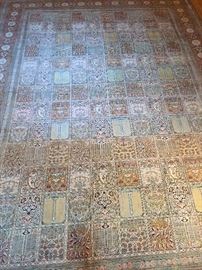 7'10" x 11'4" - SILK Persian Qum Rug