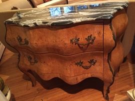 Chest of Drawers with Marble Top