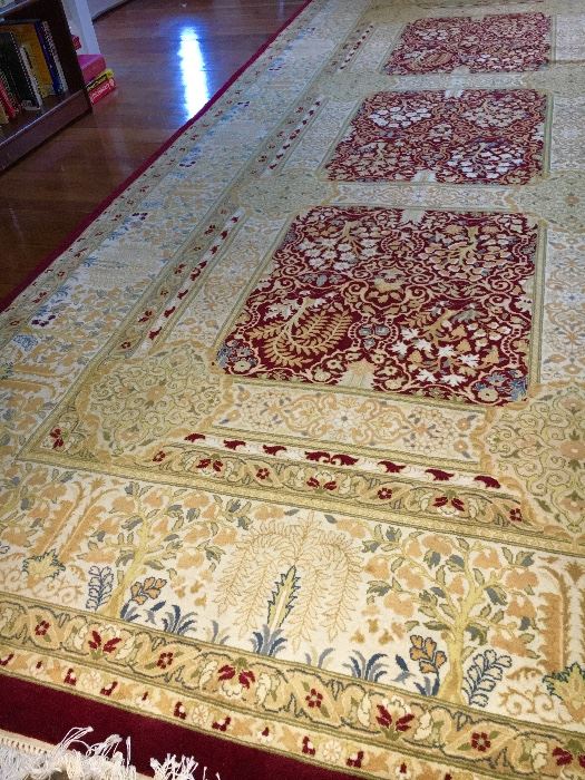 Beautiful Tabriz Oriental rugs, hand knotted.
