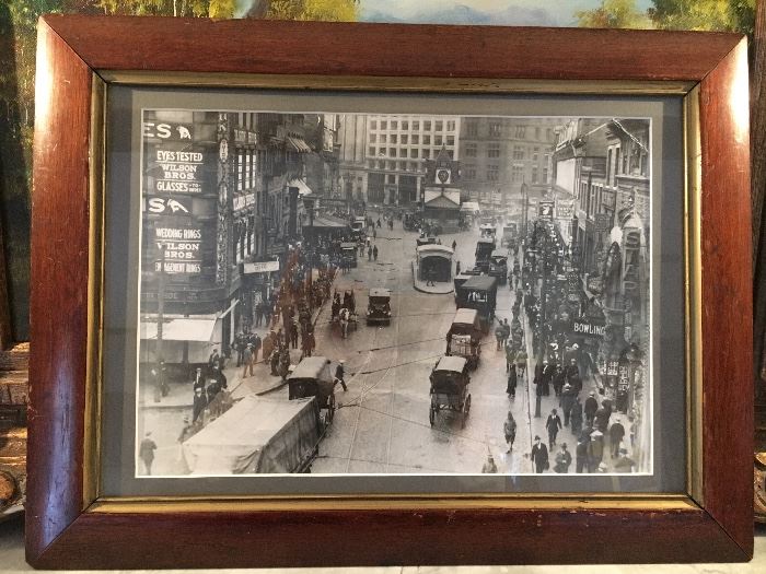 Vintage photographs of downtown Boston
