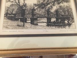 Leonard H. Mersky was born in Boston, Massachusetts in 1917 and received formal art training at the Massachusetts College of Arts. 
