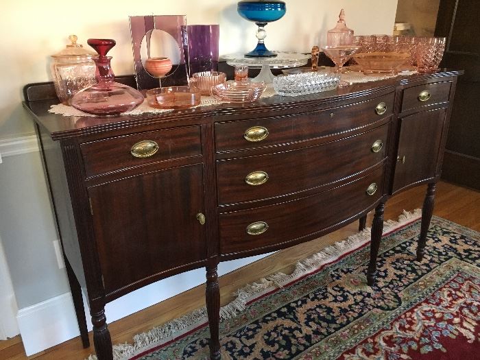 Hepplewhite style Vintage sideboard by Paine Furniture Co.