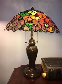 Tiffany style lamp