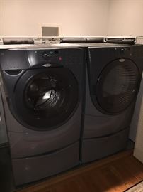 Duet HT Whirlpool washer and dryer. Come with your truck and we will help you load these beauties!