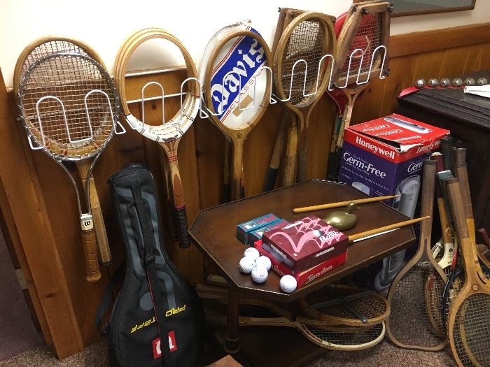 Vintage racquets