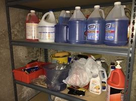 All sorts of stuff in the cellar