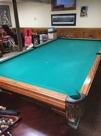Pool table. I know, I know, how are you going to get it home! Find one of us and let us help you figure it out. Believe me the price will make it worth your while to consider it! :)