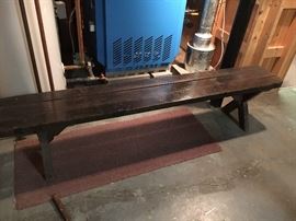 Primitive bench