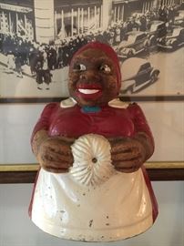 Nadine Wenden 1940s Aunt Jemima String Holder, made of some type of composite material - Interesting!