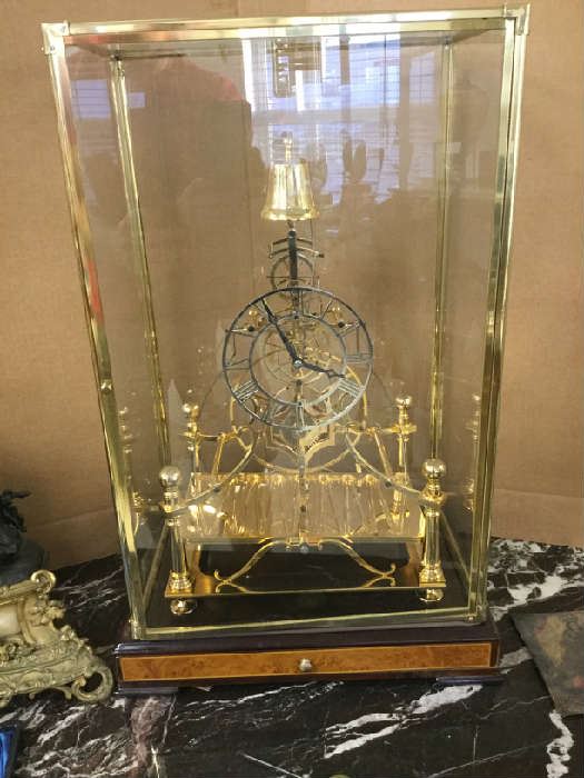 One of two Skeleton clocks