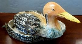 Italian faience birdy