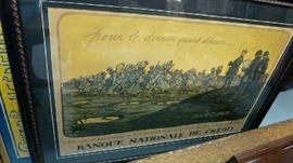 World War 1 authentic French posters