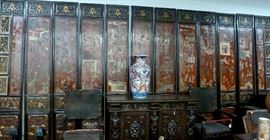 Unbelievable 12 paneled Chinese screen 19th Century,