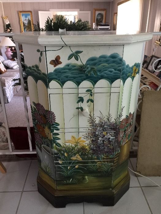 Adorable hand-painted chest