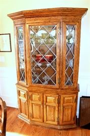 Century china cabinet (also have matching table / chairs and buffet)