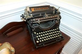 Antique Underwood typewriter