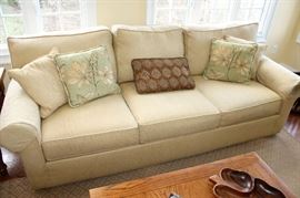 Ethan Allen upholstered sofa