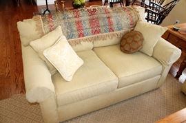 Ethan Allen upholstered loveseat