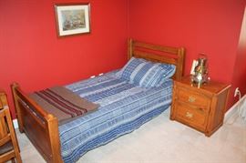 Young-Hinkle twin bunk beds (see next pic) and nightstand