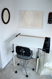Drafting desk and chair