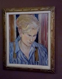 Portrait of Johnnie by Blanca Will