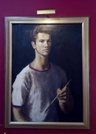 Oil signed Roger Lyford