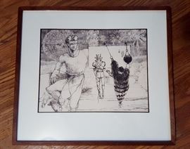 Werner self-portrait