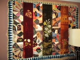 Fabulous crazy quilt