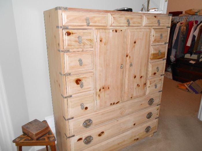 Unique Solid wooden multi- drawer cabinet