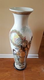 One of several oriental vases