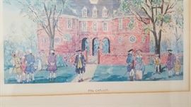 Colonial America print