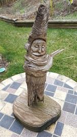 Carved gnome