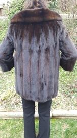 Gorgeous black mink jacket