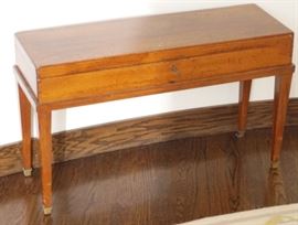 Antique English Mahogany Gun Case