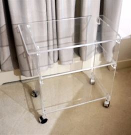 Lucite Cart