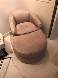 Chair and Ottoman 