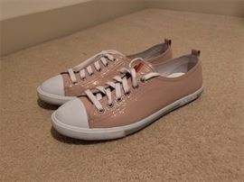 Tan Prada Sneakers, Size 39