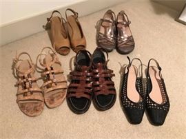 5 Pairs Stuart Weitzman Sandals