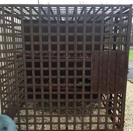 19th Century Marion County Double Jail Cell with Bunks