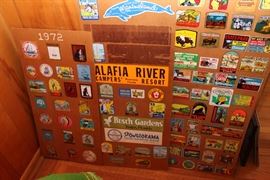 travel luggage stickers