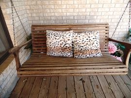 A spot for summer nights - porch swing